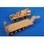 TR01055-Maquette FAUN SLT 50-3 Elefant avec semi-remorque SaAnh.52t 1/35 Trumpeter 01070