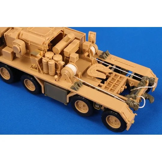 TR01055-Maquette FAUN SLT 50-3 Elefant avec semi-remorque SaAnh.52t 1/35 Trumpeter 01070