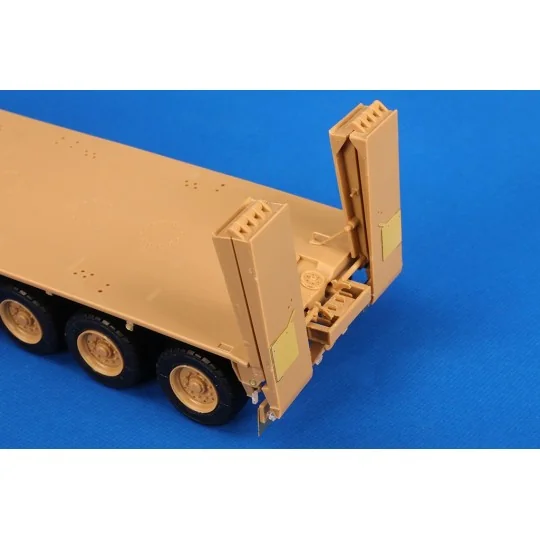 TR01055-Maquette FAUN SLT 50-3 Elefant avec semi-remorque SaAnh.52t 1/35 Trumpeter 01070