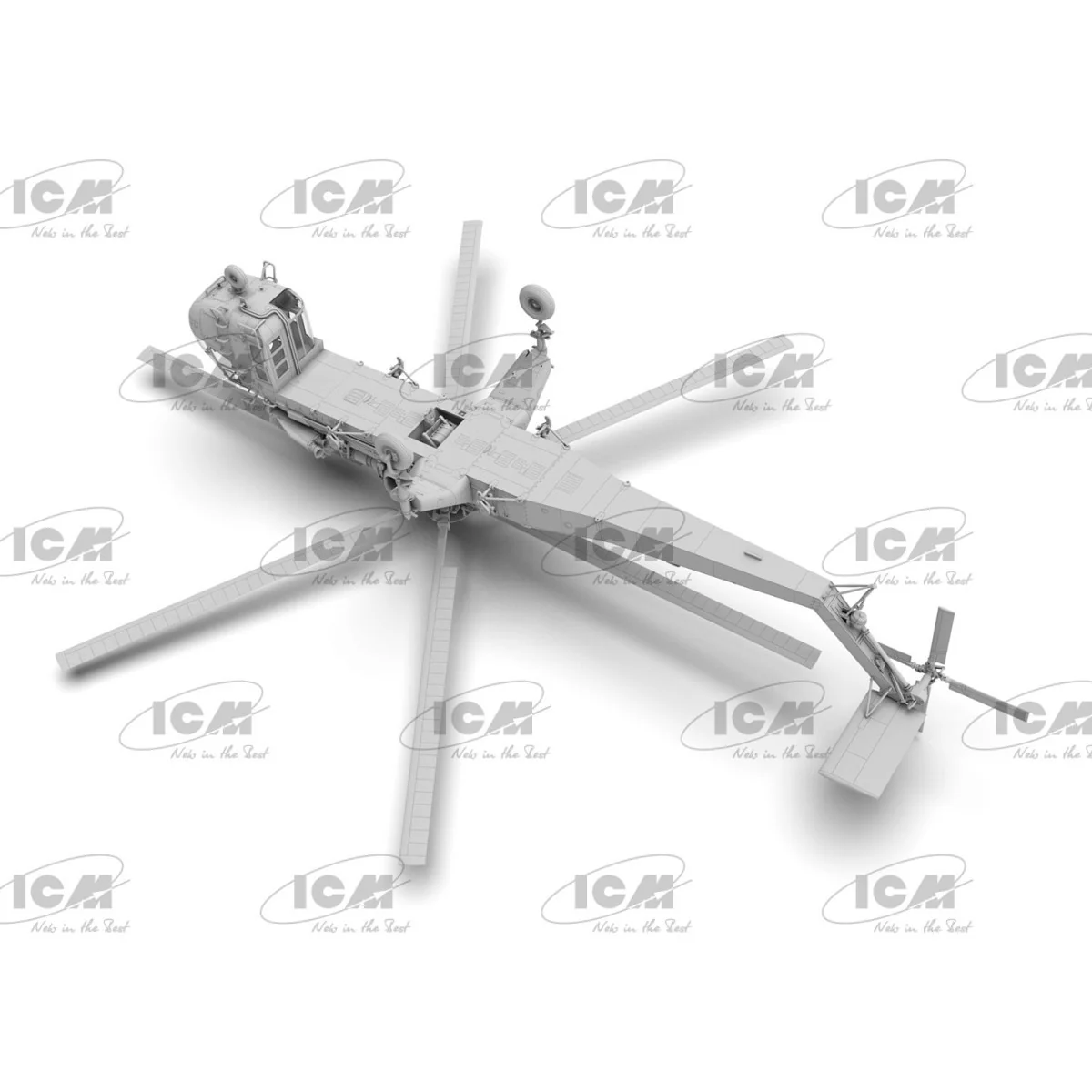 Maquette hélicoptère Sikorsky CH-54A Tarhe 1/35 - ICM 53054 - ICM-7... Maquette hélicoptère Sikorsky CH-54A Tarhe 1/35 - ICM 53054 - ICM-7...