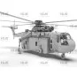 Maquette hélicoptère Sikorsky S-64E Skycrane avec Universal Pod 1/3... ICM-53059-Maquette hélicoptère Sikorsky S-64E Skycrane avec Universal Pod 1/35 - ICM 53059