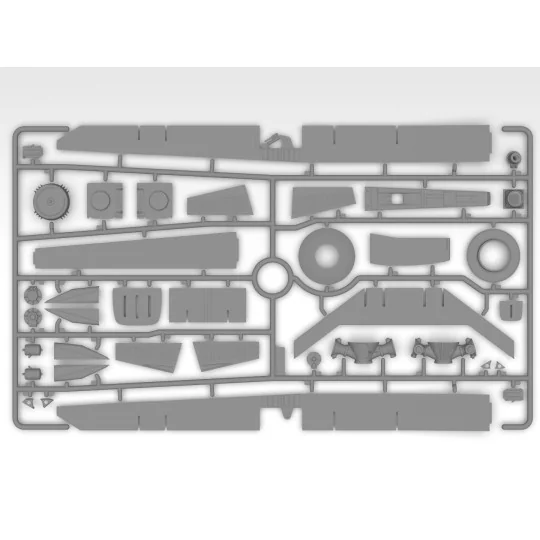 ICM 53059 1/35 Sikorsky S-64E Skycrane Helicopter Model Kit with Un... ICM-53059-ICM 53059 1/35 Sikorsky S-64E Skycrane Helicopter Model Kit with Universal Pod