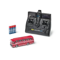 Bus RC Carson Mercedes-Benz O 302 DB 1/87 RTR 2,4 GHz rouge - 500507175 -