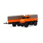 500504177-Mercedes Unimog U406 Forestier avec remorque orange 2.4GHz RTR 1/87 Carson 500504177