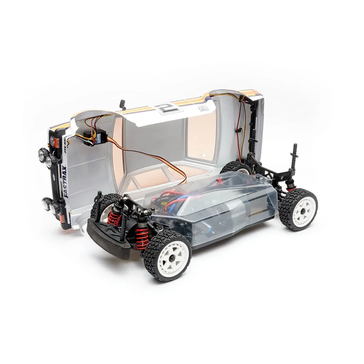Voiture de rallye RC Mk2RS 1/10 brushless 4WD RTR FTX - FTX5470BK - FTX5470BK Voiture de rallye RC Mk2RS 1/10 brushless 4WD RTR FTX - FTX5470BK - FTX5470BK