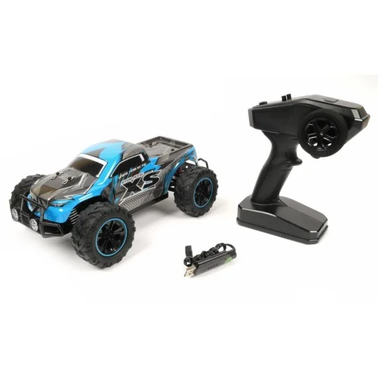 T4982-Pirate XS bleu 4x4 2.4GHz RTR 1/16 T2M - T4982
