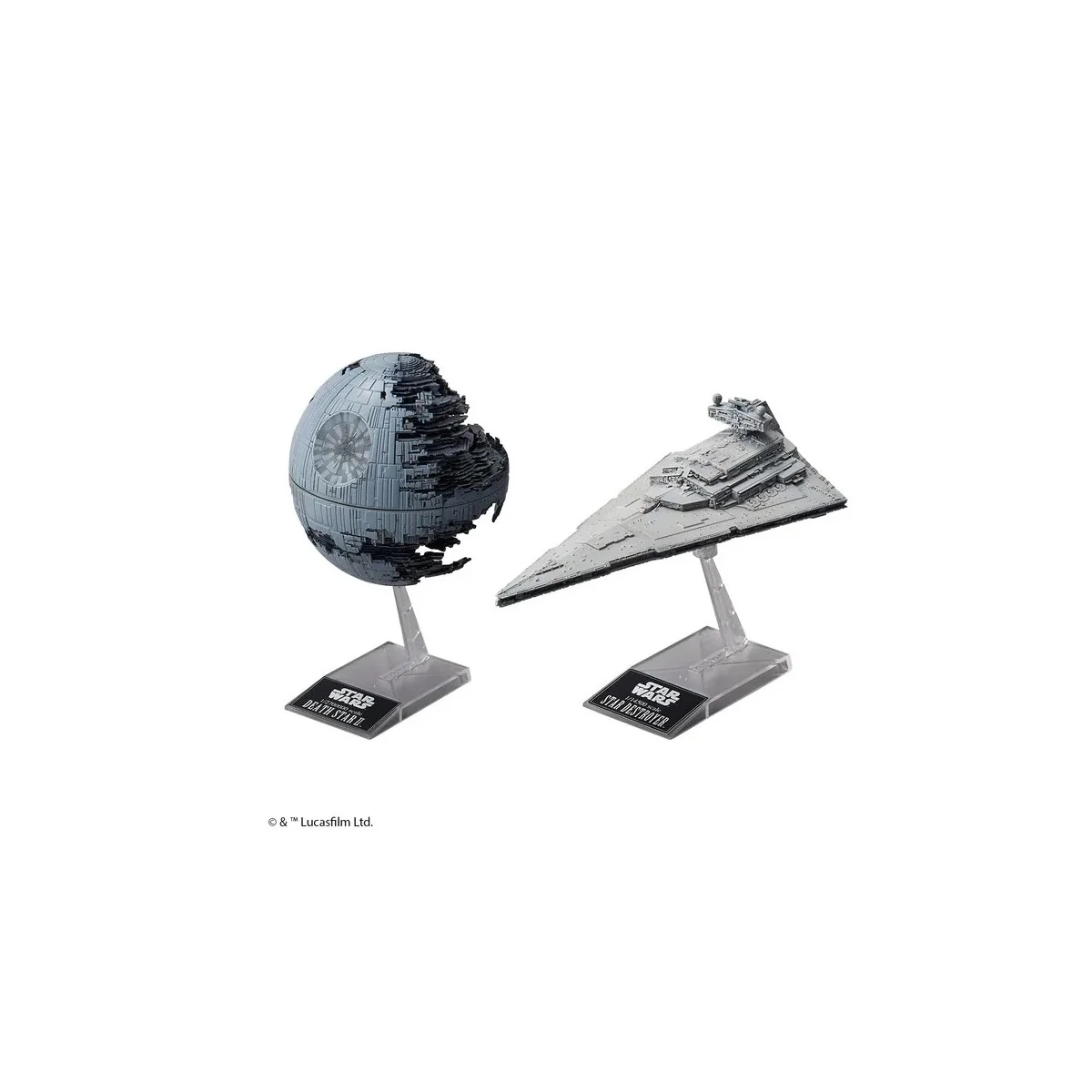 Maquette BANDAI Death Star II & Imperial Star Destroyer Revell 01207 - 012079090 Maquette BANDAI Death Star II & Imperial Star Destroyer Revell 01207 - 012079090