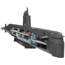 Maquette métal 3D USS Nautilus SSN-571 Metal Earth Premium PS2023 - PS2023