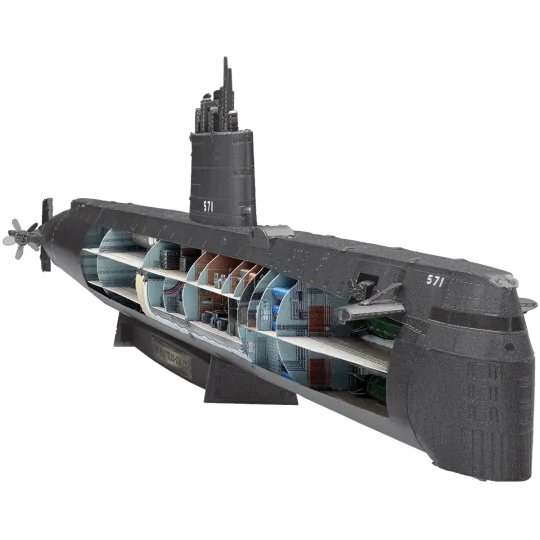 PS2023-3D Metal Model Kit Metal Earth Premium Series USS Nautilus SSN-571 Metal Earth PS2023