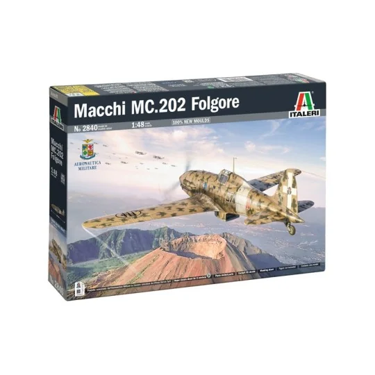I2840-Maquette avion Macchi MC.202 Folgore 1/48 - Italeri 2840