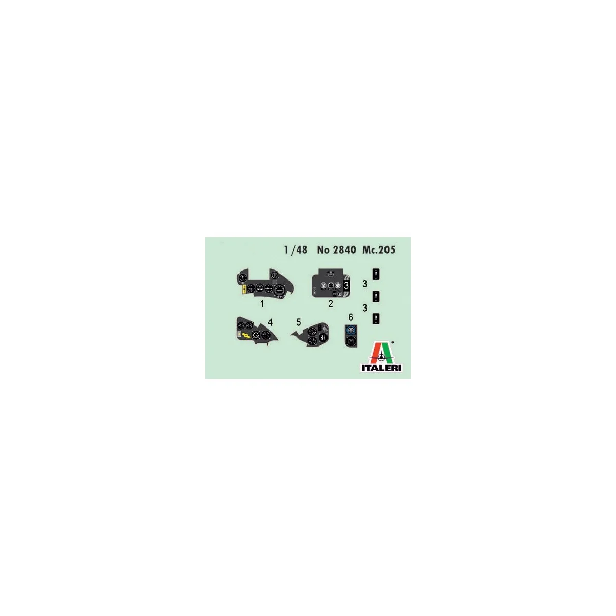 Maquette avion Macchi MC.202 Folgore 1/48 - Italeri 2840 - I2840