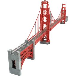 Maquette métal 3D Golden Gate Bridge - Metal Earth Premium PS2013 - PS2013