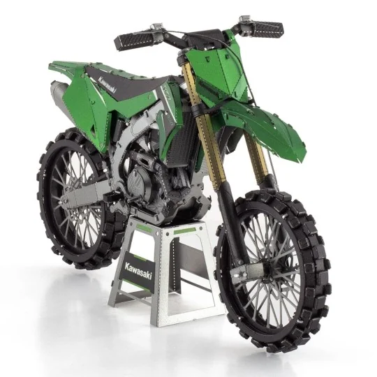 Maquette métal 3D Kawasaki KX450 Metal Earth Premium Series PS2015 - PS2015 PS2015-Maquette métal 3D Kawasaki KX450 Metal Earth Premium Series PS2015