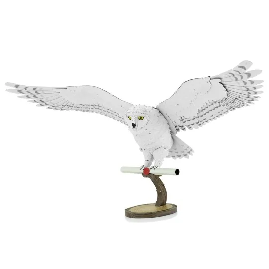 Maquette métal 3D Hedwig Harry Potter - Metal Earth Premium Series PS2007 - PS2007-Maquette métal 3D Hedwig Harry Potter - Metal Earth Premium Series PS2007