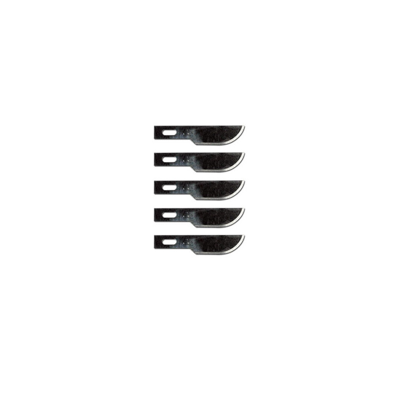 5 curved blades for scalpel knife ø8 A2Pro S04495040 - 1