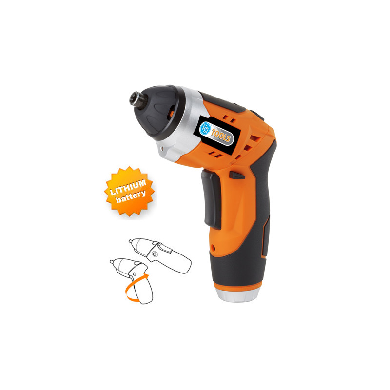 3.6V Lithium Cordless Screwdriver, 2 positions PG-Tools PG-Mini PGM-PG37V - 1