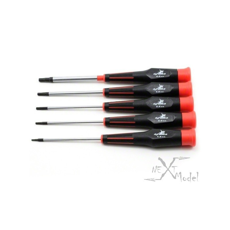 Set 5 screwdriver heragonaux metric - Dynamite Dynamite DYN2819 - 2