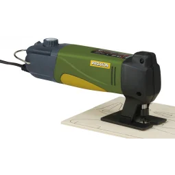 STS 12/E - 12V 100W 2A jigsaw with regulation with 2 Proxxon blades...