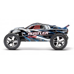 Rustler XL-5 TQ ID 4x2 Bleu 1/10 RTR Traxxas avec accu/chargeur Traxxas TRX-37054-1-BLUEX - 3