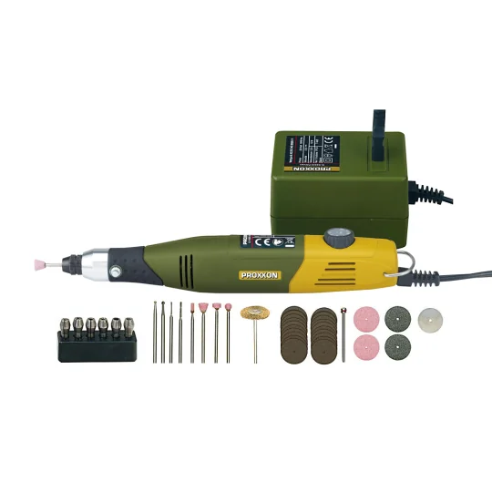 PRX-28515-Engraving-model box with MICROMOT 60/E Proxxon