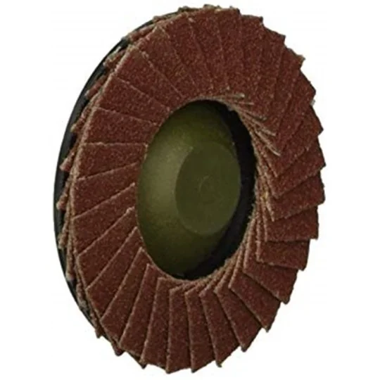 100 grain corindon slatd disc for LHW Proxxon - PRX-28590 PRX-28590-100 grit corundum flap disc for LHW Proxxon - PRX-28590