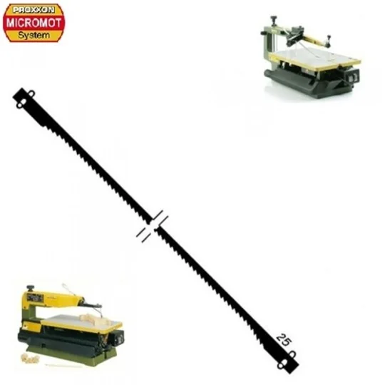 PRX-28745-Lames à ergots, à denture fine (25 dents sur 25mm), 12 pièces Proxxon