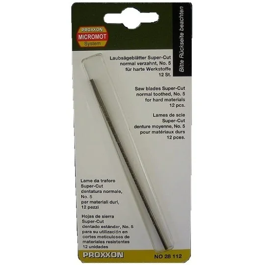 PRX-28112-Lame de Scie à découper pour acier, denture moyenne Proxxon