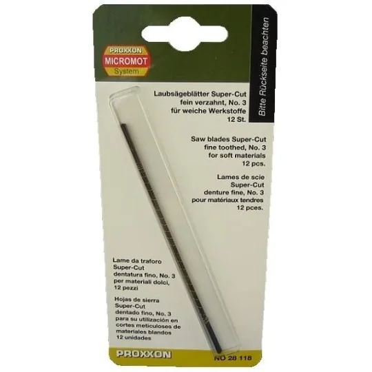 PRX-28118-Proxxon Fine Tooth Wood Cutting Saw Blade