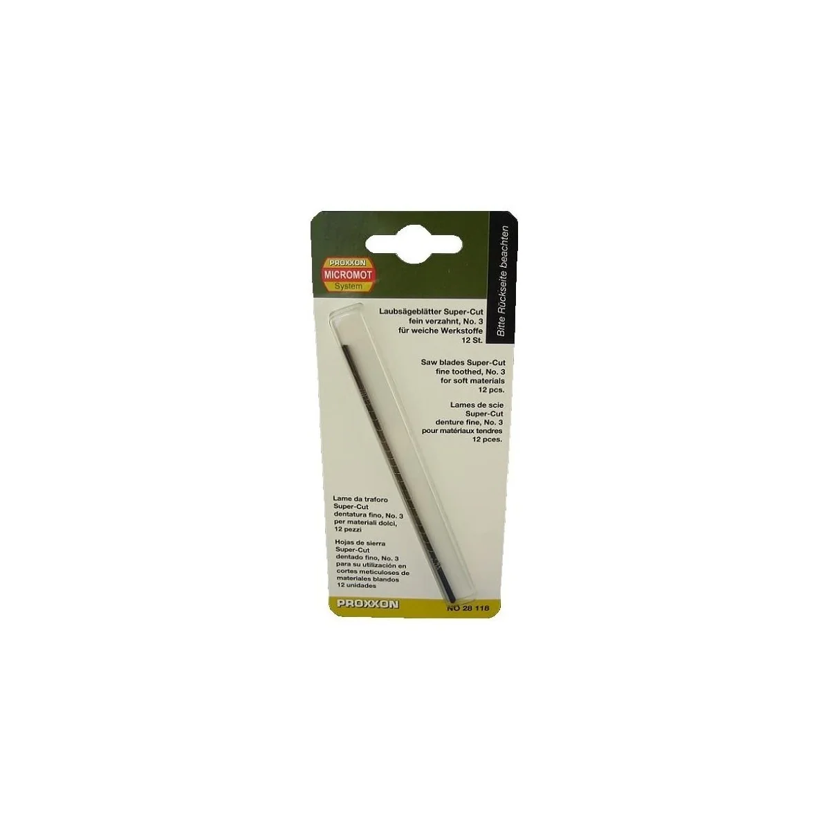 Lame de Scie à découper pour bois, denture fine Proxxon Proxxon PRX-28118 - 1