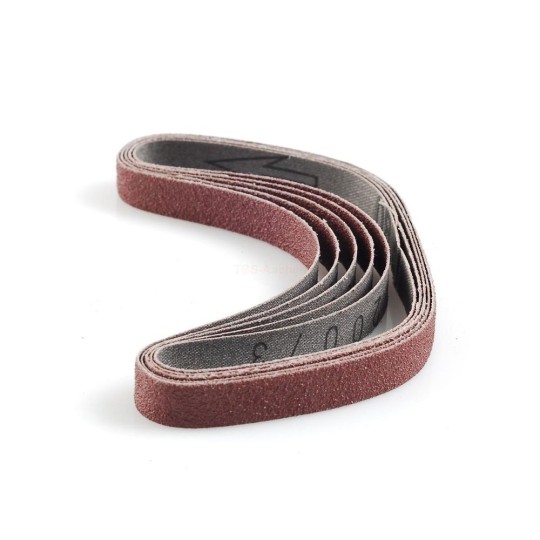 PRX-28583-Grain sanding strip 80, 5 pieces for BS / RBS Proxxon