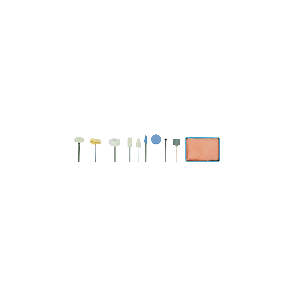 Set de polissage complet, 10 pièces Proxxon Proxxon PRX-28285 - 1