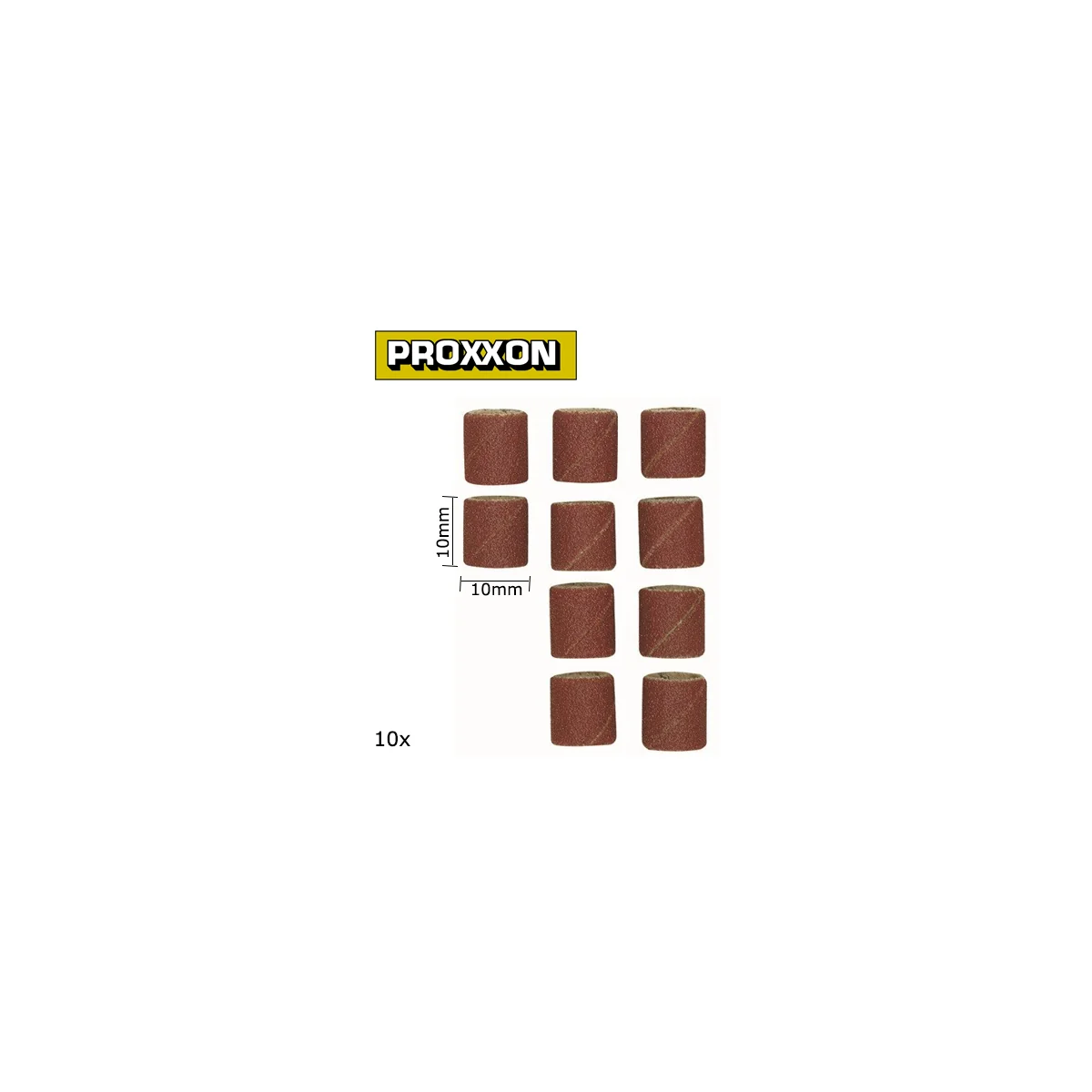 Cylindres abrasifs en corindon 10mm grain 150 (x10) Proxxon Proxxon PRX-28981 - 1 Cylindres abrasifs en corindon 10mm grain 150 (x10) Proxxon Proxxon PRX-28981 - 1