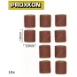 Proxxon 10mm Corundum Abrasive Cylinders, 150 Grit (x10) - PRX-2898... PRX-28981-Proxxon 10mm Corundum Abrasive Cylinders, 150 Grit (x10) - PRX-28981
