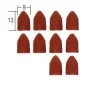 Proxxon 9mm Cap-Shaped Abrasive Cylinders, Grit 80 and 150 (x10) - ... PRX-28989-Proxxon 9mm Cap-Shaped Abrasive Cylinders, Grit 80 and 150 (x10) - PRX-28989