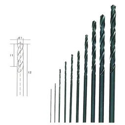 HSS drills, 10 pieces, 0.3 to 3.2 mm Proxxon - PRX-28874