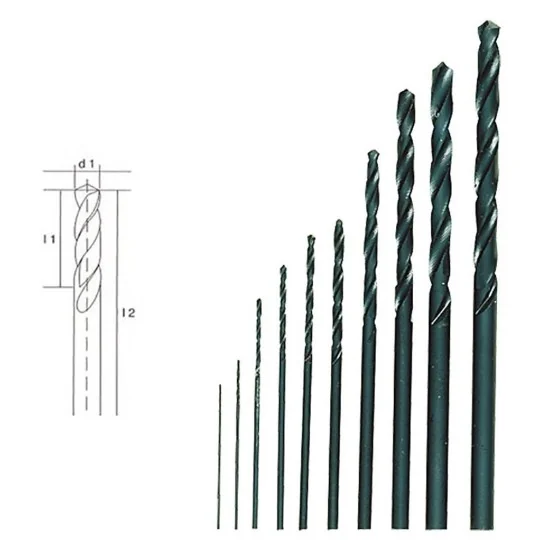 PRX-28874-Forets en HSS, 10 pièces, 0,3 à 3,2 mm Proxxon - PRX-28874