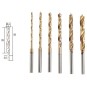 PRX-28876-Forets en HSS avec pointe de centrage, 6 pièces, 1,5 à 4 mm Proxxon - PRX-28876