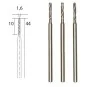 Proxxon HSS steel drill bits, Ø 1.6 mm, 3 pieces - PRX-28858 - PRX-... PRX-28858-Proxxon HSS steel drill bits, Ø 1.6 mm, 3 pieces - PRX-28858