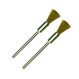 Fine brush in brass Ø 8 mm (x2) Proxxon - PRX-28961