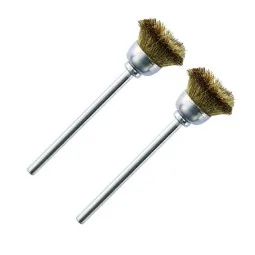 Proxxon round brass paintbrush Ø 13 mm (x2) - PRX-28963