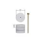 Elastic polishing disc, Ø 22 mm, 4 pieces + 1 rod Proxxon - PRX-282... PRX-28296-Elastic polishing disc, Ø 22 mm, 4 pieces + 1 rod Proxxon - PRX-28296