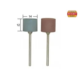 Cylindrical elastic polishers, Ø 14mm, 2 pieces Proxxon - PRX-28295