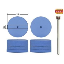 Disc-shaped silicone polishers, Ø 22mm, 10 pieces Proxxon - PRX-28294
