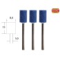 PRX-28781-Corundum wheels, cylindrical Ø 8mm (x3) Proxxon