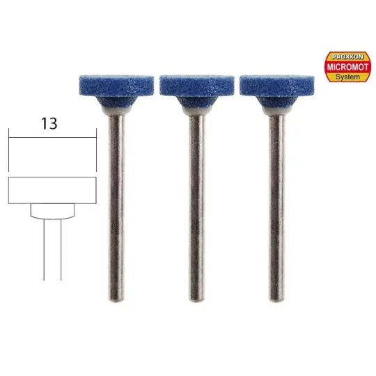 PRX-28783-Meules en corindon, disque Ø 13mm (x3) Proxxon