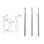 Fraises en métal dur 3 embouts Proxxon Proxxon PRX-28752 - 1 PRX-28752-Fraises en métal dur 3 embouts Proxxon - PRX-28752