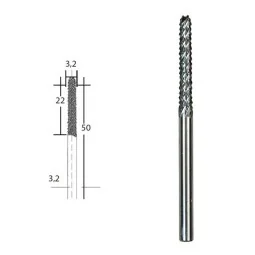 Hard metal cutter Ø 3.2mm Proxxon - PRX-28757
