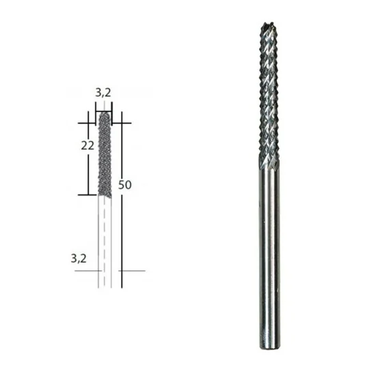 PRX-28757-Fraise en métal dur Ø 3,2mm Proxxon - PRX-28757