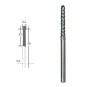 PRX-28757-Proxxon 3.2mm diameter carbide end mill - PRX-28757