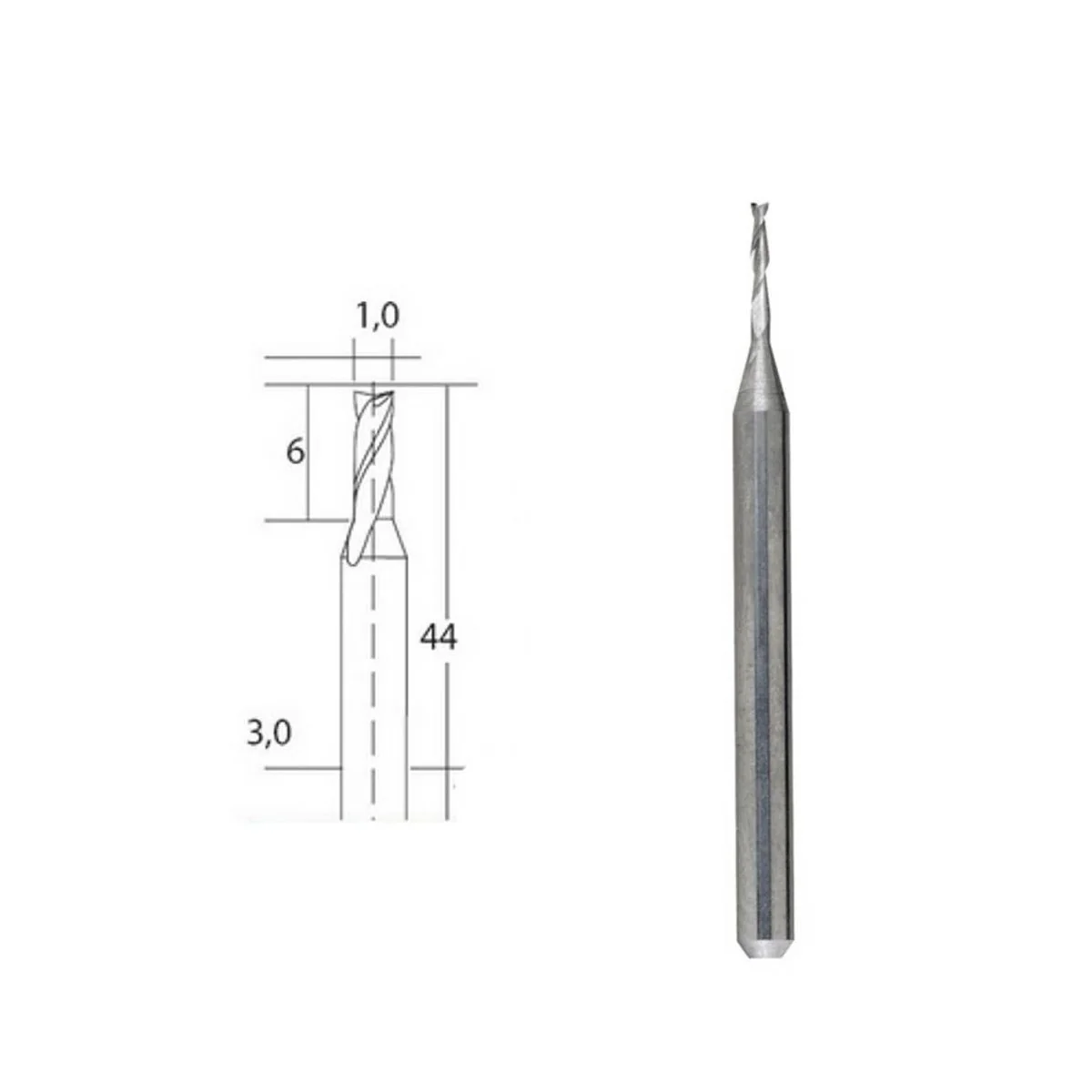 Hard metal cutter Ø 1mm Proxxon - PRX-28758